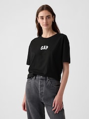 Gap Black Arch Logo T-Shirt - Image 1 of 5