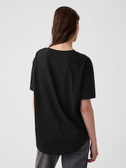 Gap Black Arch Logo T-Shirt - Image 2 of 5