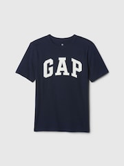Gap Navy Blue Vintage Logo T-Shirt (4-13yrs) (4-13yrs) - Image 1 of 2