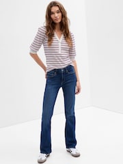 Gap Blue Mid Waisted Boot Jeans - Image 5 of 11