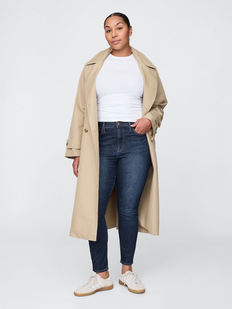 Gap Dark Blue High Waisted True Skinny Jeans - Image 10 of 10