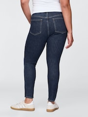 Gap Dark Blue High Rise True Skinny Jeans - Image 11 of 12
