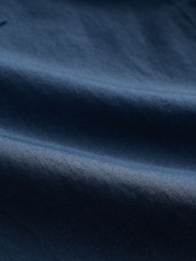 Gap Navy Blue Cotton Poplin Classic Shirt - Image 9 of 9