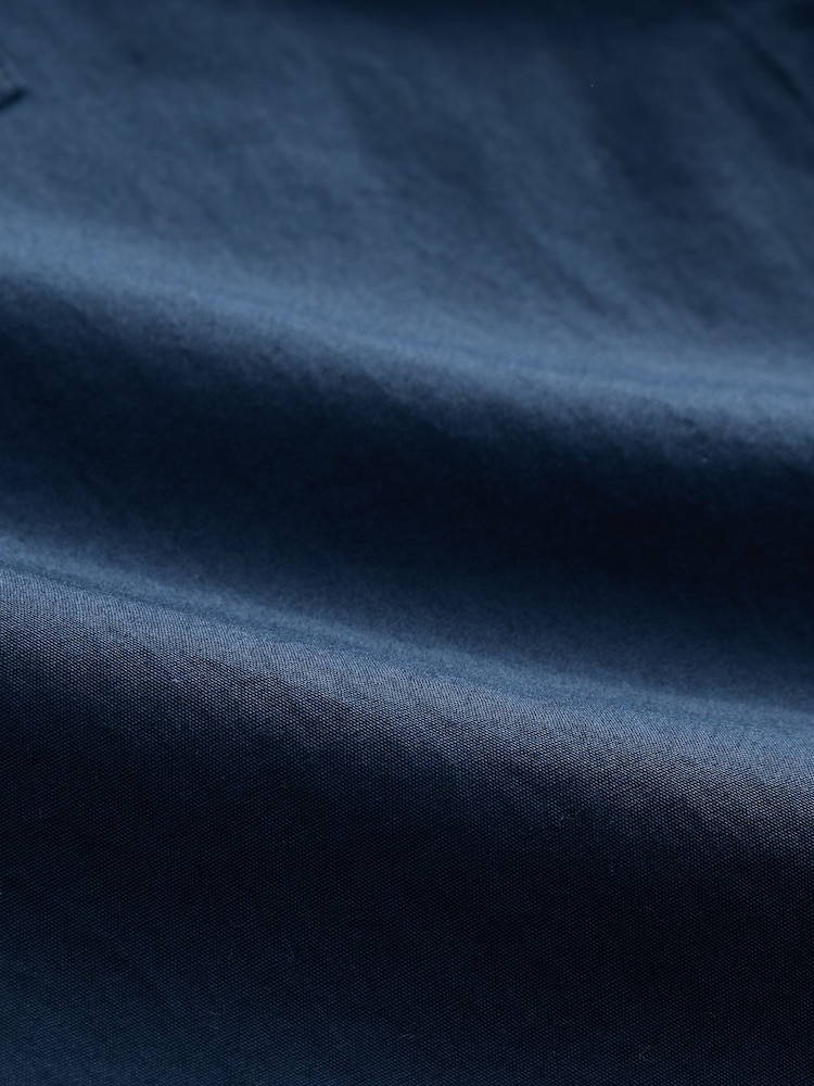 Gap Navy Blue Cotton Poplin Classic Shirt - Image 9 of 9