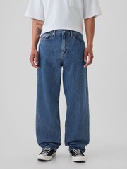 Gap Mid Wash Blue Baggy Jeans - Image 1 of 6
