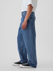 Gap Mid Wash Blue Baggy Jeans - Image 3 of 6