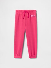Gap Pink Relaxed Logo Pull On Joggers (6mths-5yrs) - Image 1 of 3