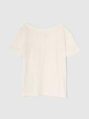 Gap White Logo Graphic Short Sleeve T-Shirt (0mths-5yrs) - Image 2 of 3