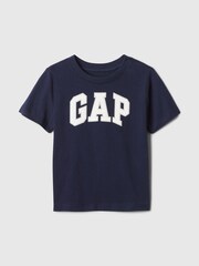 Gap Navy Blue Logo T-Shirt (6months-5yrs) (6mths-5yrs) - Image 1 of 2