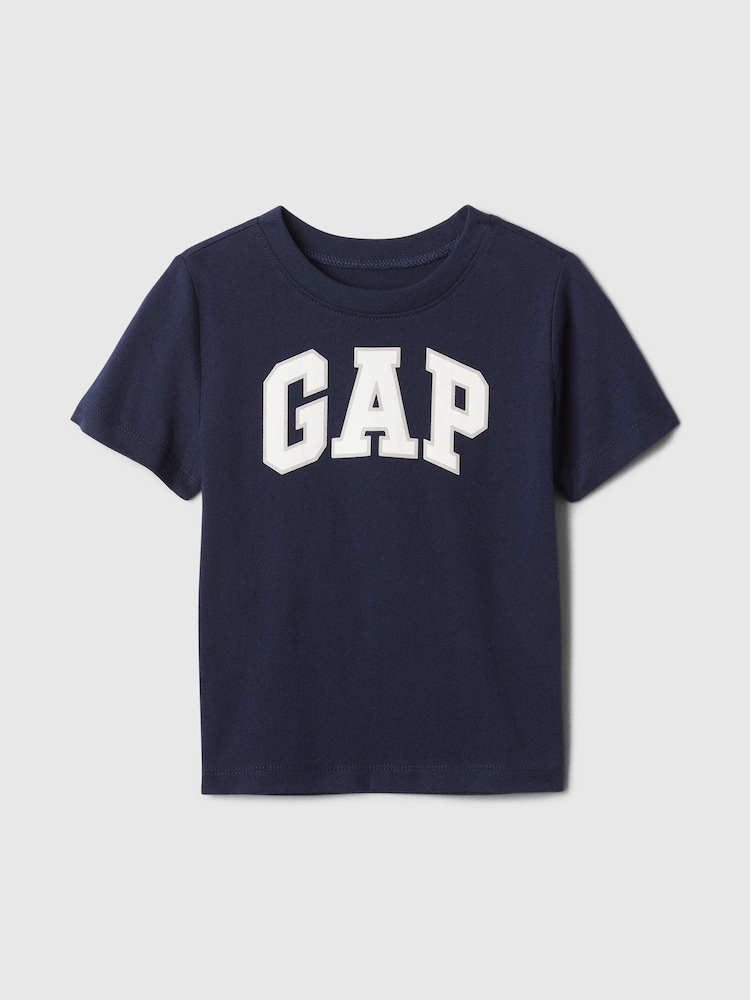 Gap Navy Blue Logo T-Shirt (6months-5yrs) (6mths-5yrs) - Image 1 of 2