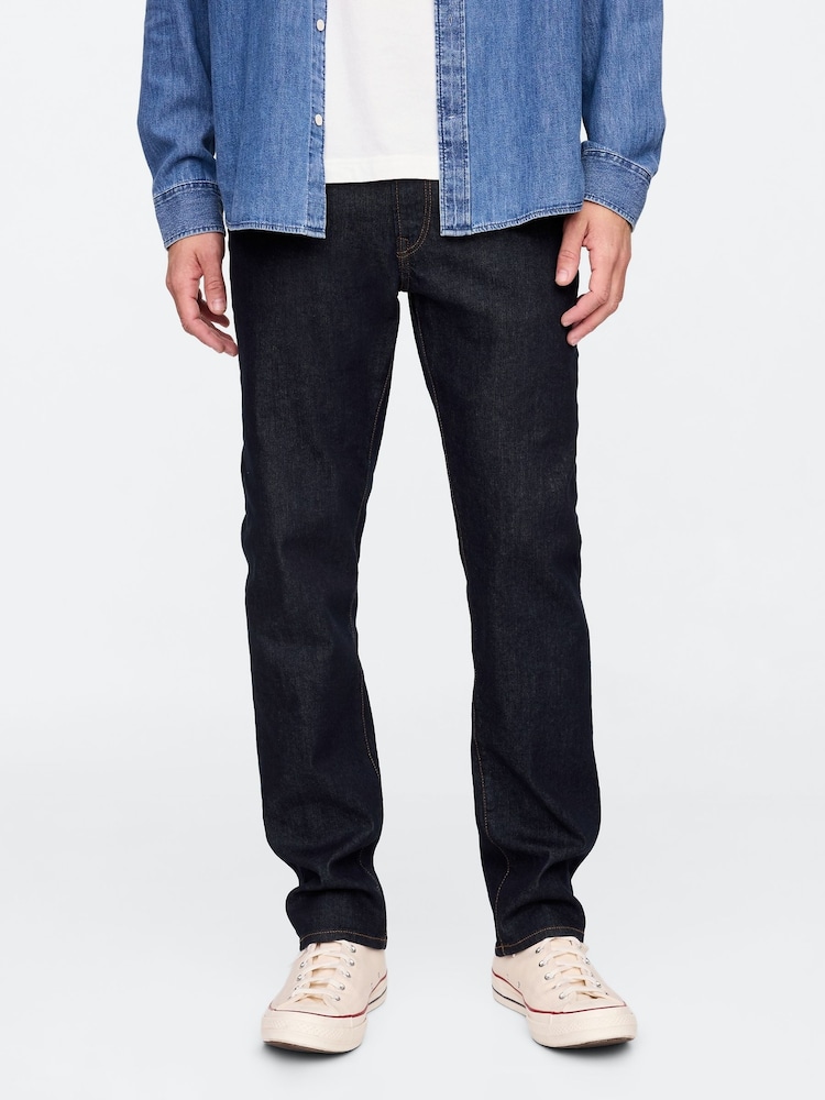Gap Dark Blue Straight Leg Jeans - Image 1 of 11