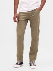 Gap Beige Straight City Jeans - Image 1 of 6