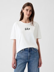 Gap White Arch Logo T-Shirt - Image 1 of 5
