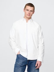 Gap White Oxford Shirt - Image 1 of 5