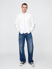 Gap White Oxford Shirt - Image 3 of 5