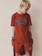 Gap Red Vintage Logo Short Sleeve T-Shirt (4-13yrs) - Image 4 of 6