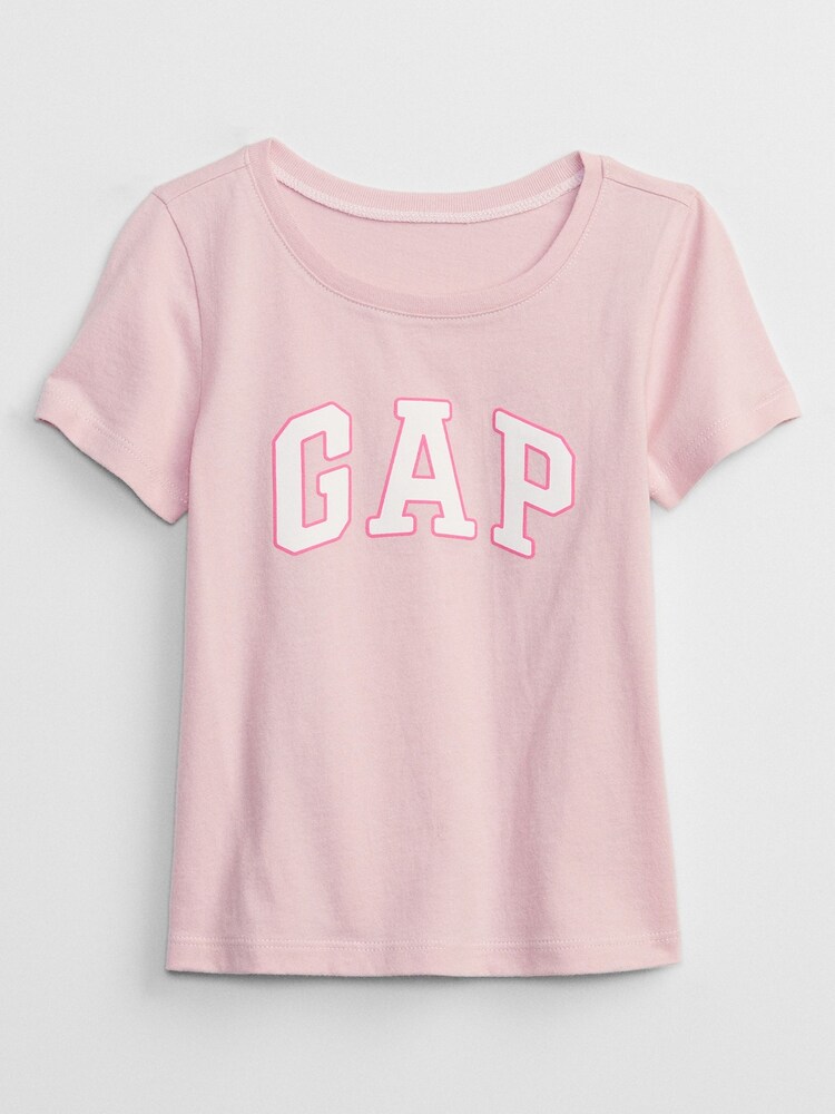 Gap Pink Logo Graphic Short Sleeve T-Shirt (0mths-5yrs) - Image 1 of 1