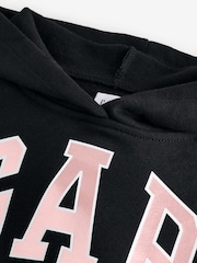 Gap Black Vintage Logo Hoodie (4-13yrs) (4-13yrs) - Image 4 of 7
