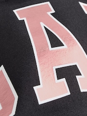 Gap Black Vintage Logo Hoodie (4-13yrs) (4-13yrs) - Image 7 of 7