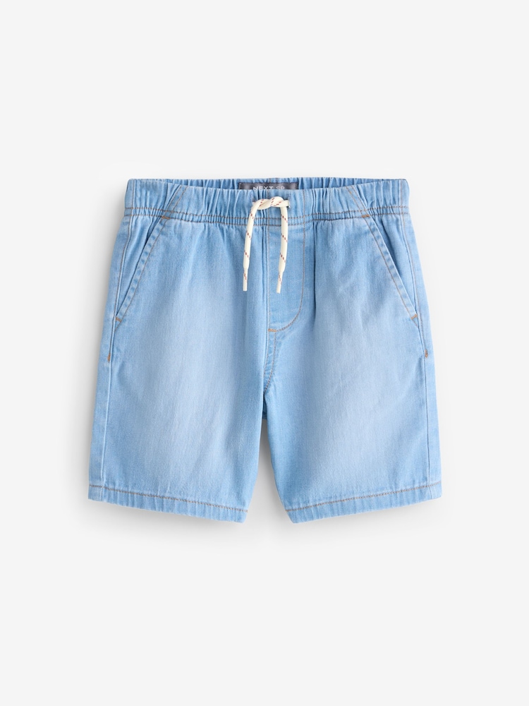 Denim Pull On Shorts - Image 1 of 1