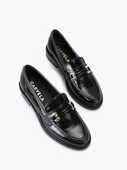 Carvela Black Noto Loafer Pumps - Image 2 of 4