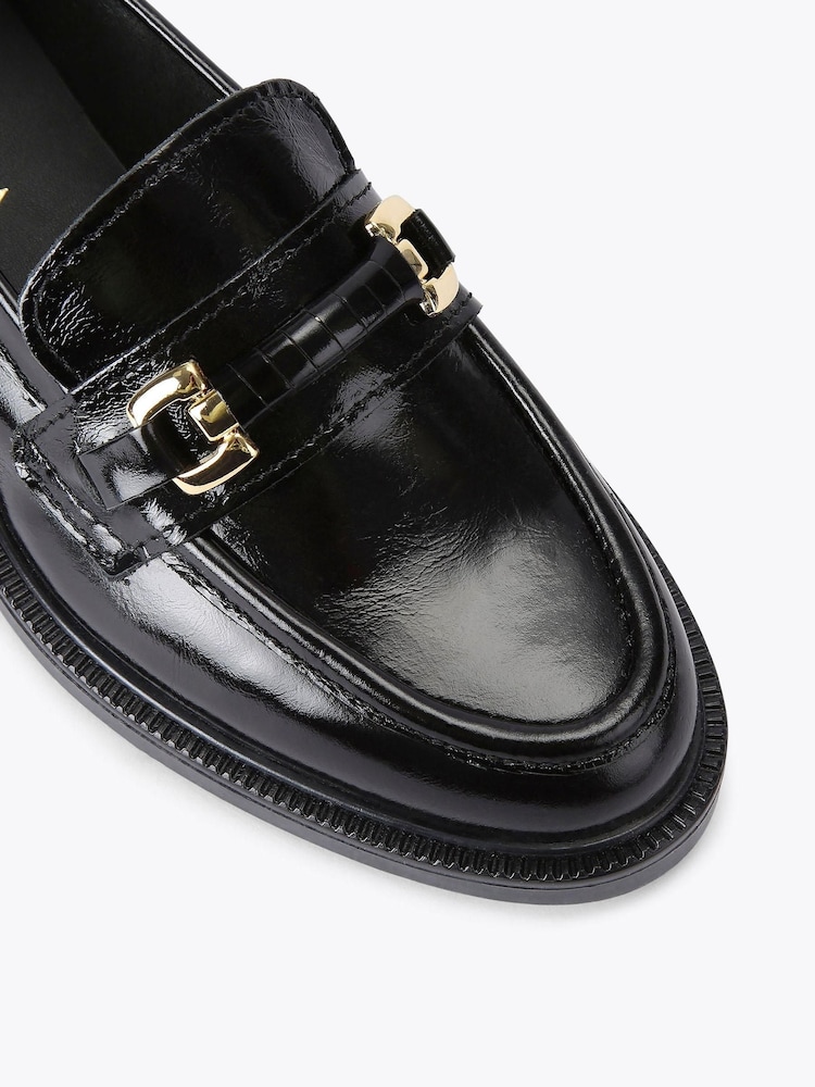 Carvela Black Noto Loafer Pumps - Image 4 of 4
