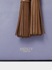 Osprey London Purple The Savanna Leather Cross-Body Bag - Imagem 5 de 5