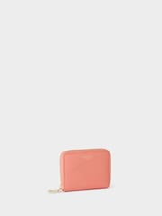 Osprey London Pink The Collier Leather Zip Around Purse - Image 2 of 4