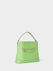 Osprey London Green The Hendrix Leather Hobo Bag - Image 3 of 5