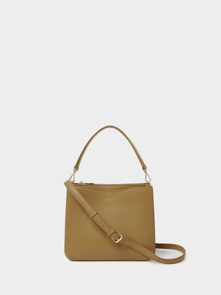 Osprey London Green The Winchester Leather Grab Bag - Image 1 of 5