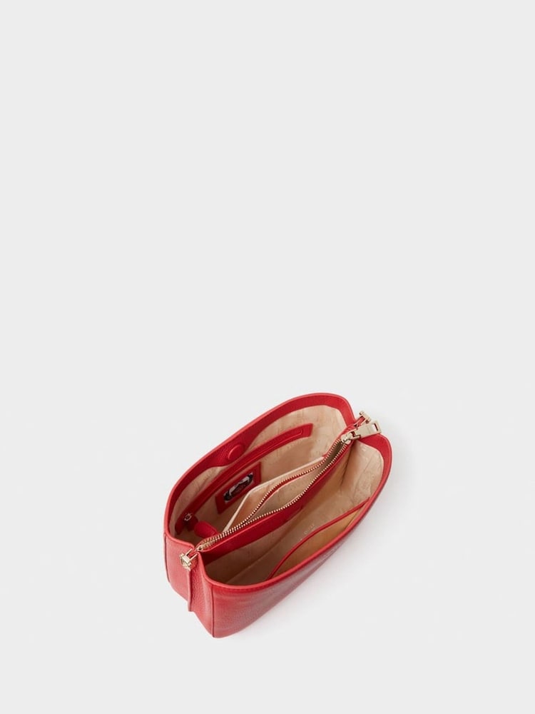Osprey London Red The Winchester Leather Grab Bag - Image 5 of 5