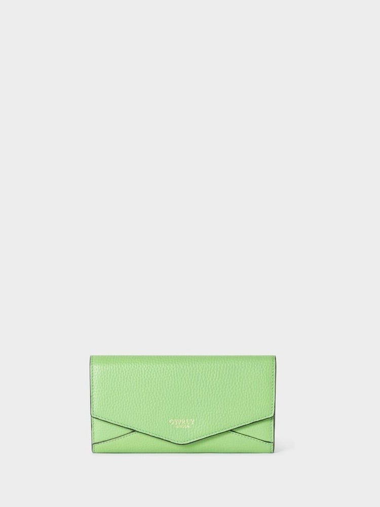 Osprey London Green The Hendrix Leather Matinee Purse - Image 1 of 5