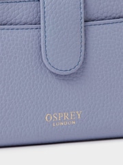 Osprey London Purple The Savanna Leather Matinee Purse - Image 5 of 5