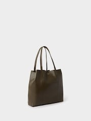 Osprey London Green The Notting Hill Leather Tote Bag - Image 3 of 5