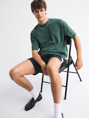 Abercrombie & Fitch Green Crew Neck T-Shirt - Image 3 of 6