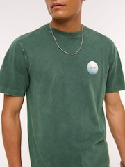 Abercrombie & Fitch Golf Graphic Back Print T-Shirt - Bild 4 von 7