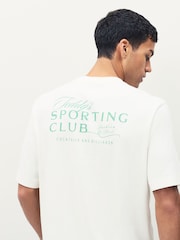 Weiß - Abercrombie & Fitch Back Graphic Print Crew Neck T-Shirt - Bild 4 von 6