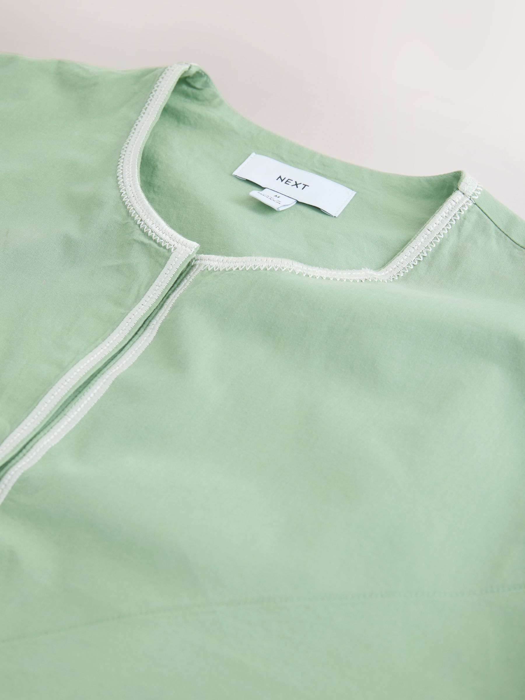 Buy Green Thobe Linen Shirt from Next USA