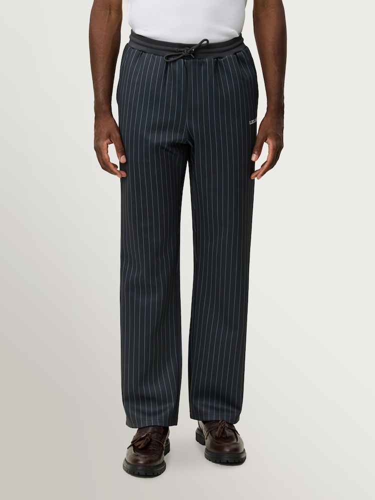 Les Deux Grey Ballier Pinstripe Casual Trousers - Image 1 of 7 Les Deux Grey Ballier Pinstripe Casual Trousers - Image 1 of 7