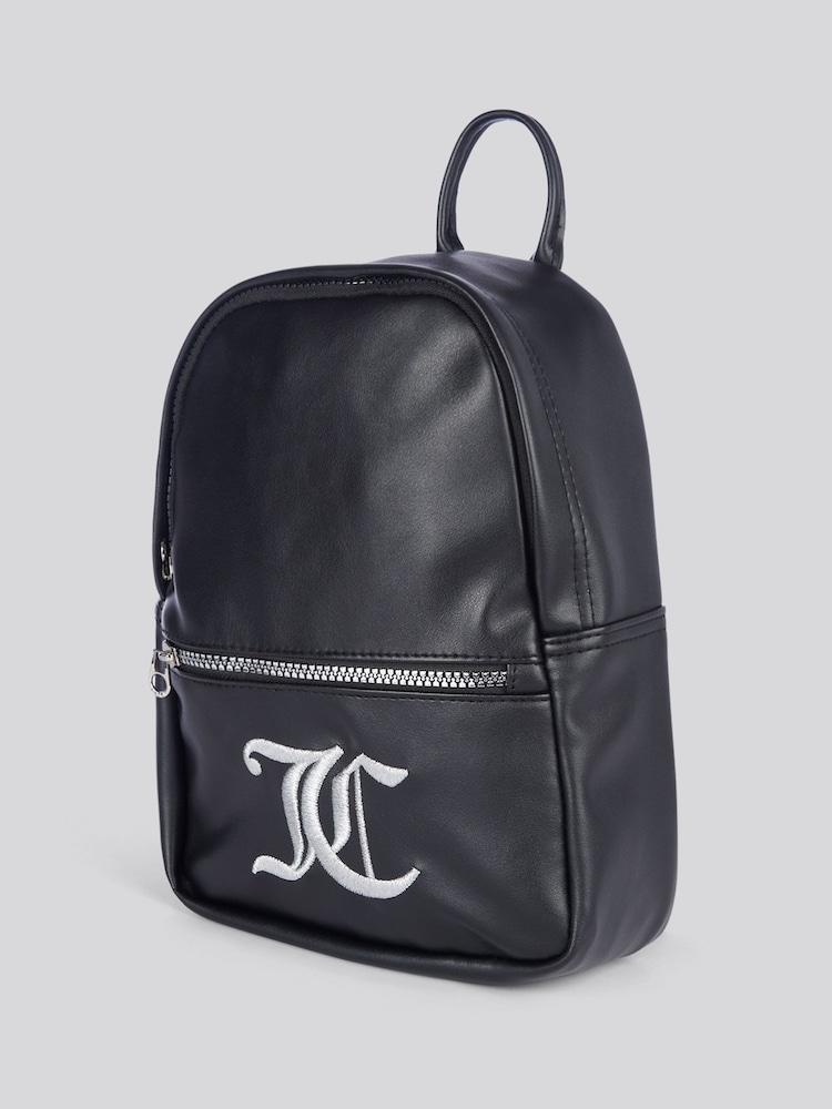 Juicy Couture Black Mini Girls Backpack - Image 2 of 5
