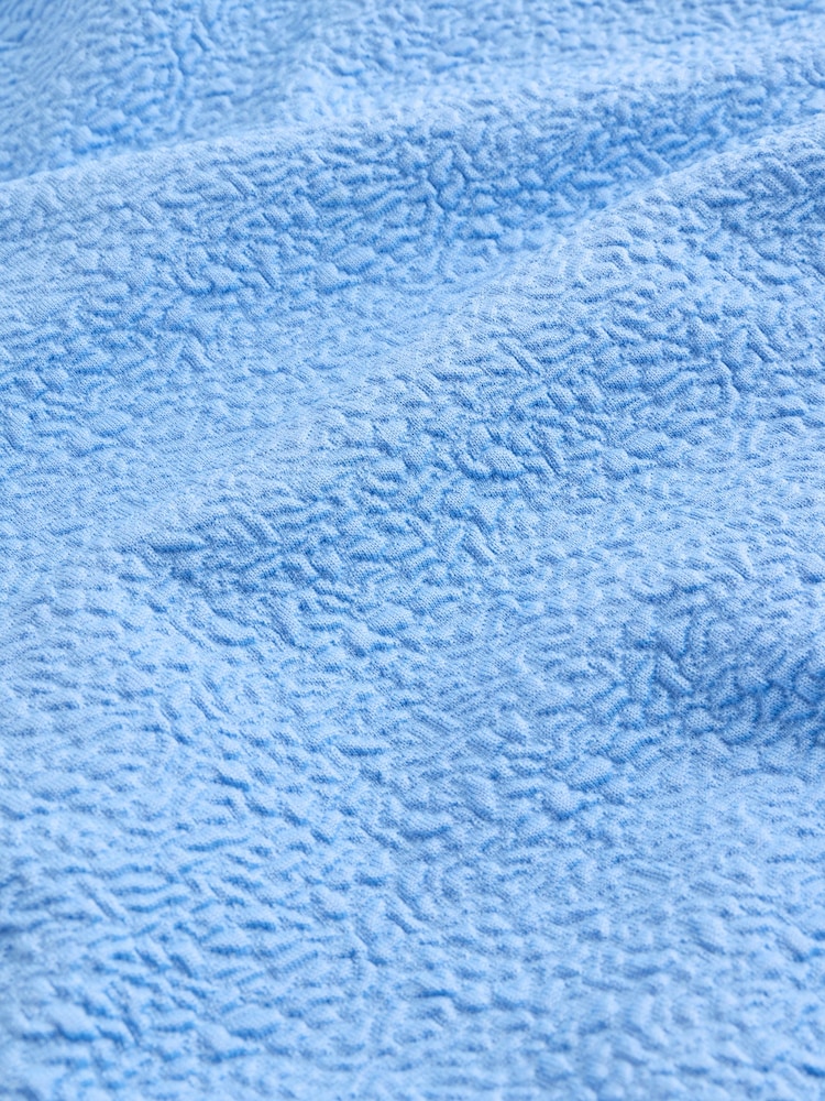 B by Ted Baker Plunge Blue Swimsuit with Tummy Control - Image 9 of 9