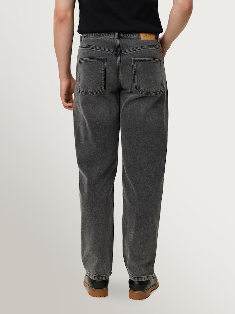 Les Deux Grey Ryder Washed Jeans - Image 2 of 6 Les Deux Grey Ryder Washed Jeans - Image 2 of 6