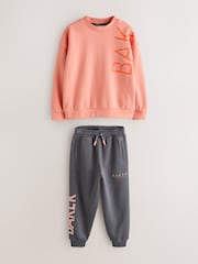 Baker by Ted Baker Graphic Sweatshirt and Joggers Set - Image 1 of 6
