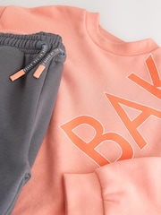 Baker by Ted Baker Graphic Sweatshirt and Joggers Set - Image 3 of 6