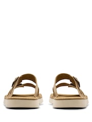 Clarks Natural Solsbury Strap Sandals - Image 6 of 7