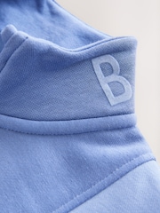 Baker by Ted Baker Blue Colourblock Funnel Neck Sweatshirt and Shorts Set - Image 13 of 14