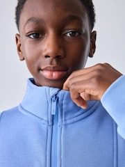 Baker by Ted Baker Blue Colourblock Funnel Neck Sweatshirt and Shorts Set - Image 4 of 14