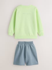 Baker by Ted Baker Oversized Sweatshirt and Shorts Set - Image 10 of 16