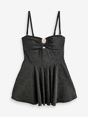 B by Ted Baker Skirt Black Swimsuit with Tummy Control - Bild 5 von 9