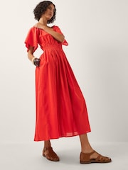 Monsoon Lane Pintuck Lace Midi Dress - Bild 1 von 4